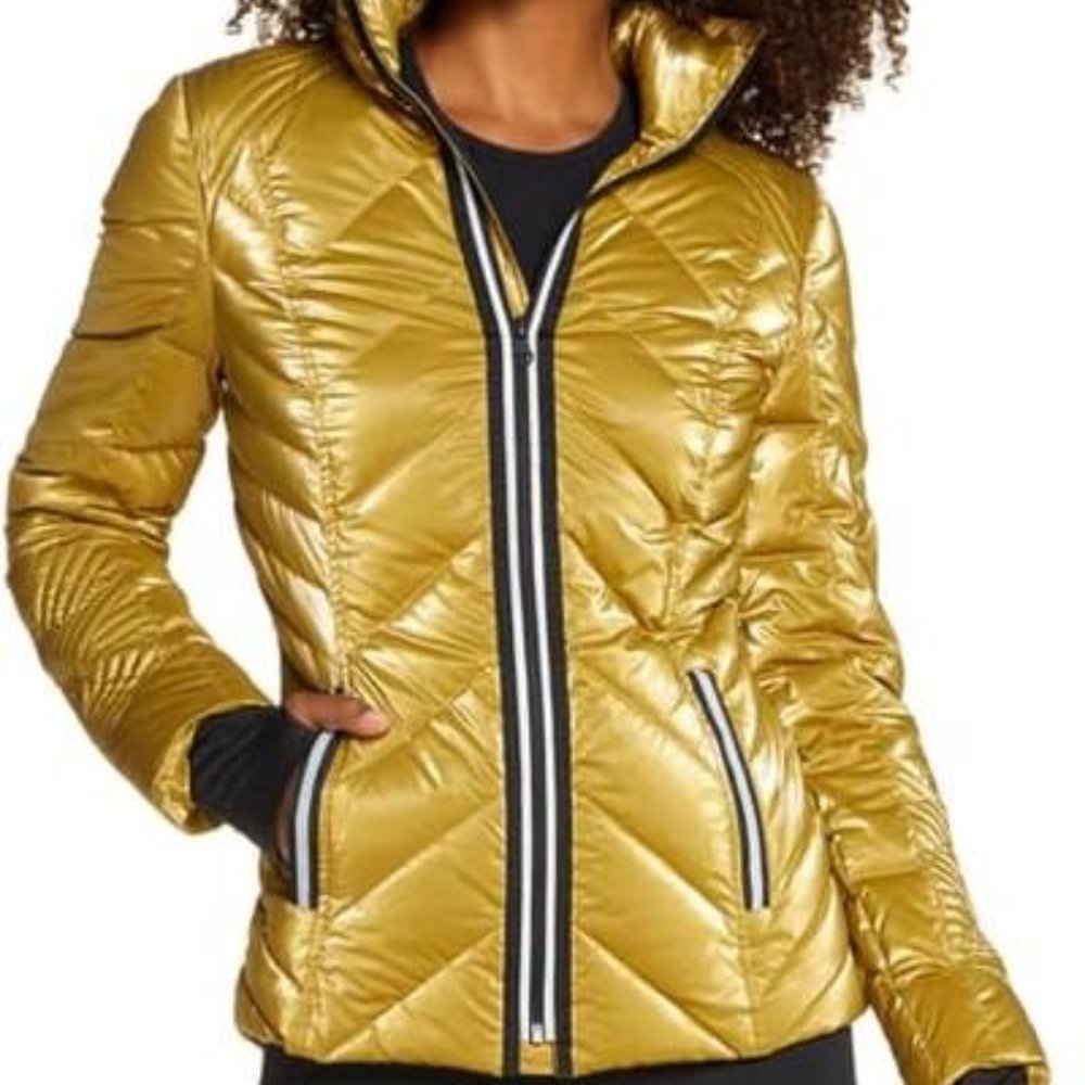 Blanco Noir lightweight puffer